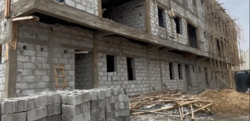 4-Bedroom Terrace Duplex (Carcass Level) for Sale | Sabon Lugbe, Abuja