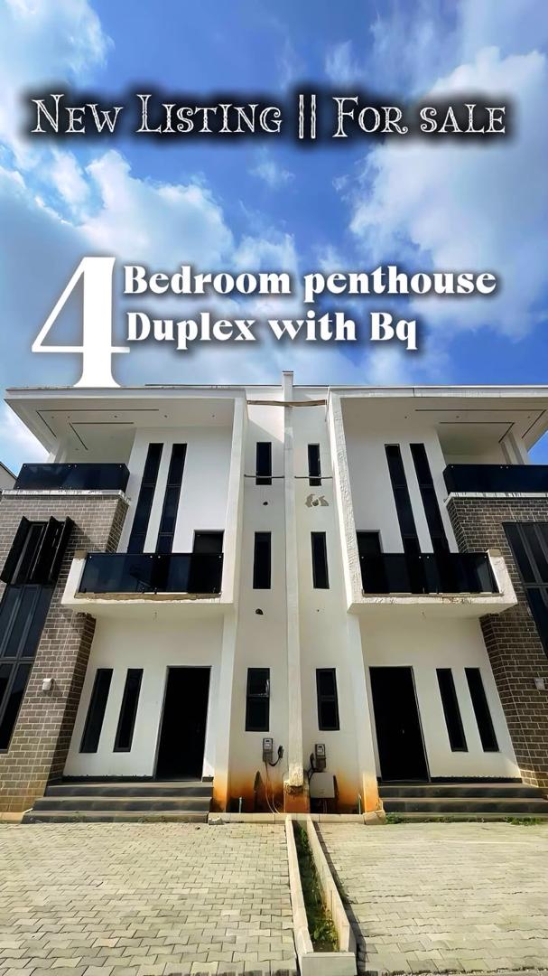 4-Bedroom Semi-Detached Duplex + BQ